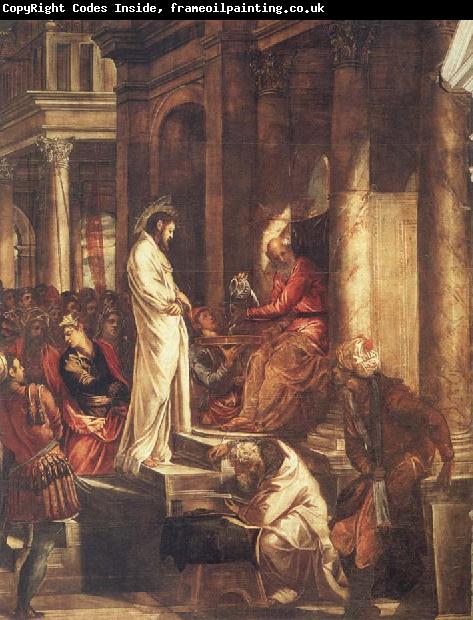 TINTORETTO, Jacopo Christ before Pilate